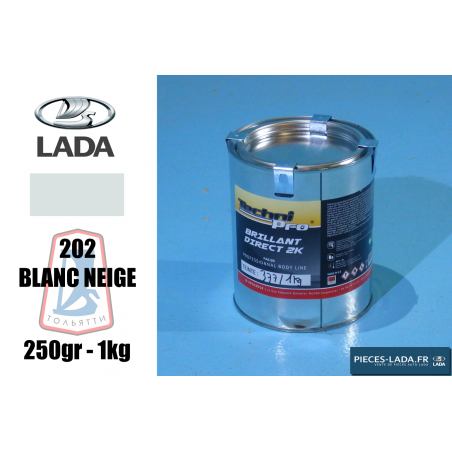 Pot de peinture carrosserie BLANC 220
