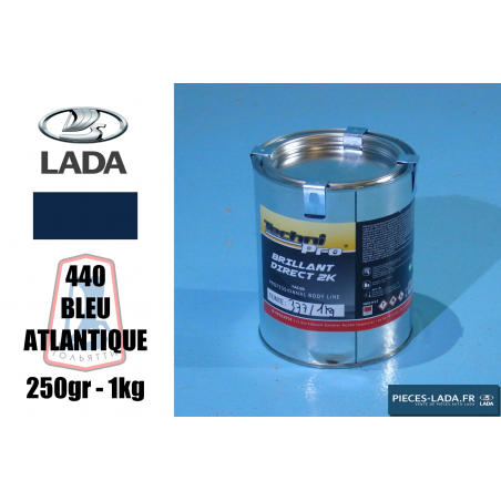 Pot de peinture carrosserie BLEU 440
