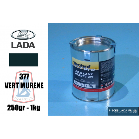 Pot de peinture carrosserie VERT 377